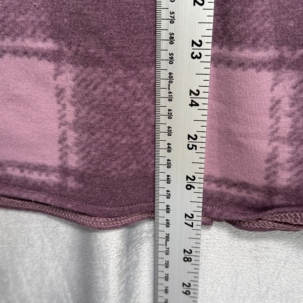 32 Degrees Cozy Knit Button-Up Shirt Plum Purple Women's Size Large - Picture 5 of 6